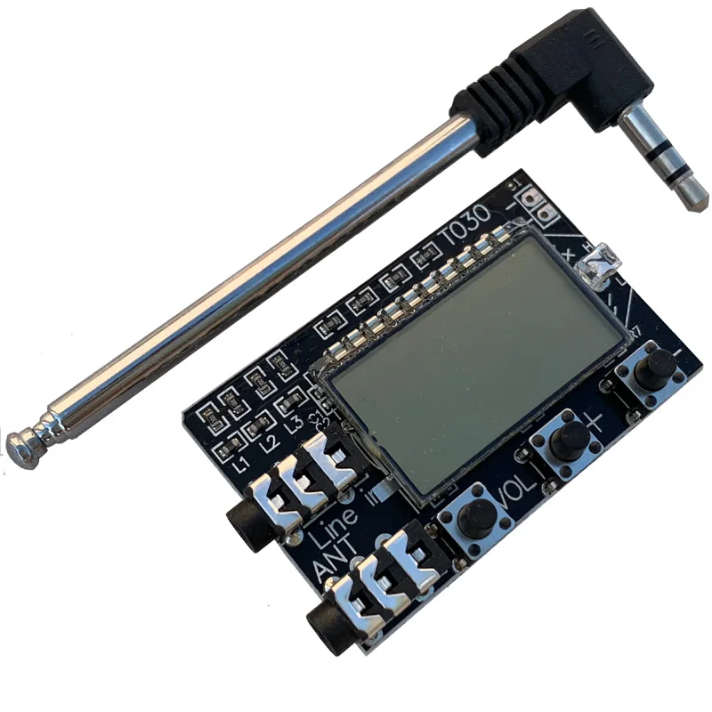 

Pickup Module Wireless Microphone High Sensitivity Microphone FM Transmitter FM76M-108M for Singing App