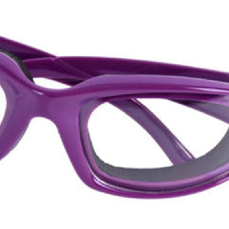 Tears Free Onion Chopping Goggles Glasses Eye Protector Kitchen Gadget Tool White