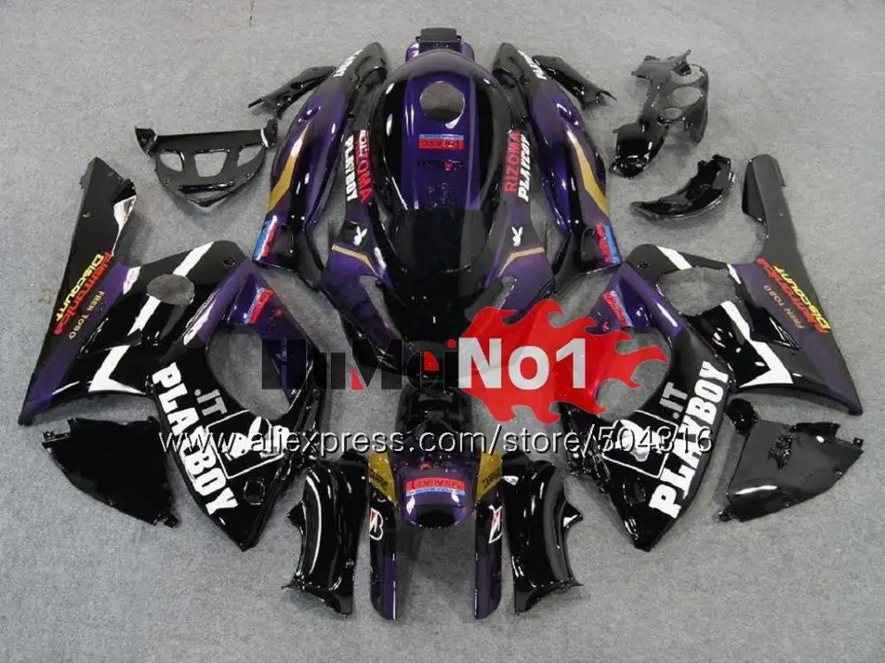 No. 5 Purple YZF-600R для YAMAHA YZF 600R 1996 1997 1998 1999 2000 2001 темно-красный 38MC. 73 YZF600R Thundercat 96 97 98 99 00 01 02 обтекатели - Цвет: No. 5 Purple