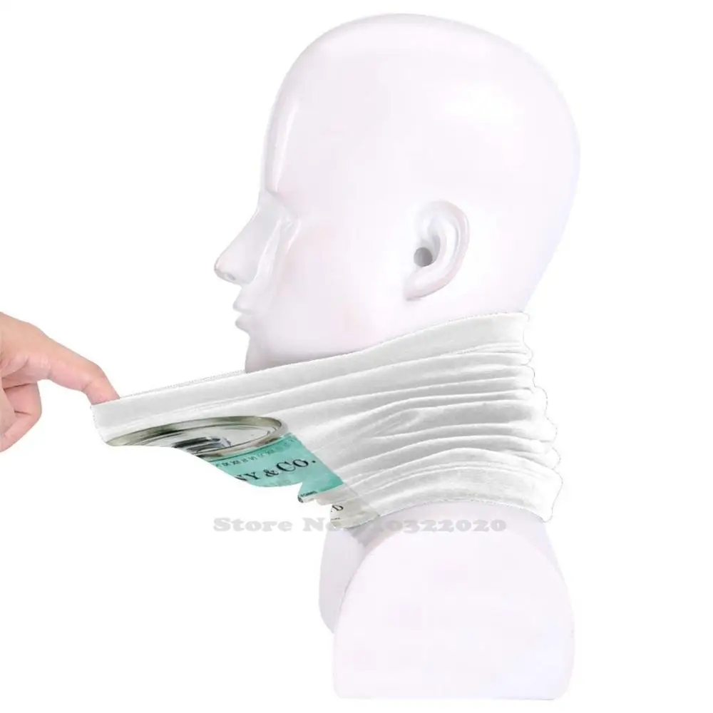 head scarf men Diamond Soup Multi-Function Soft Warm Scarf Mask Co Breakfast At Audrey Hepubrn Ring Box Diamond Soup Can Coffee Latte Jewelry men's scarves