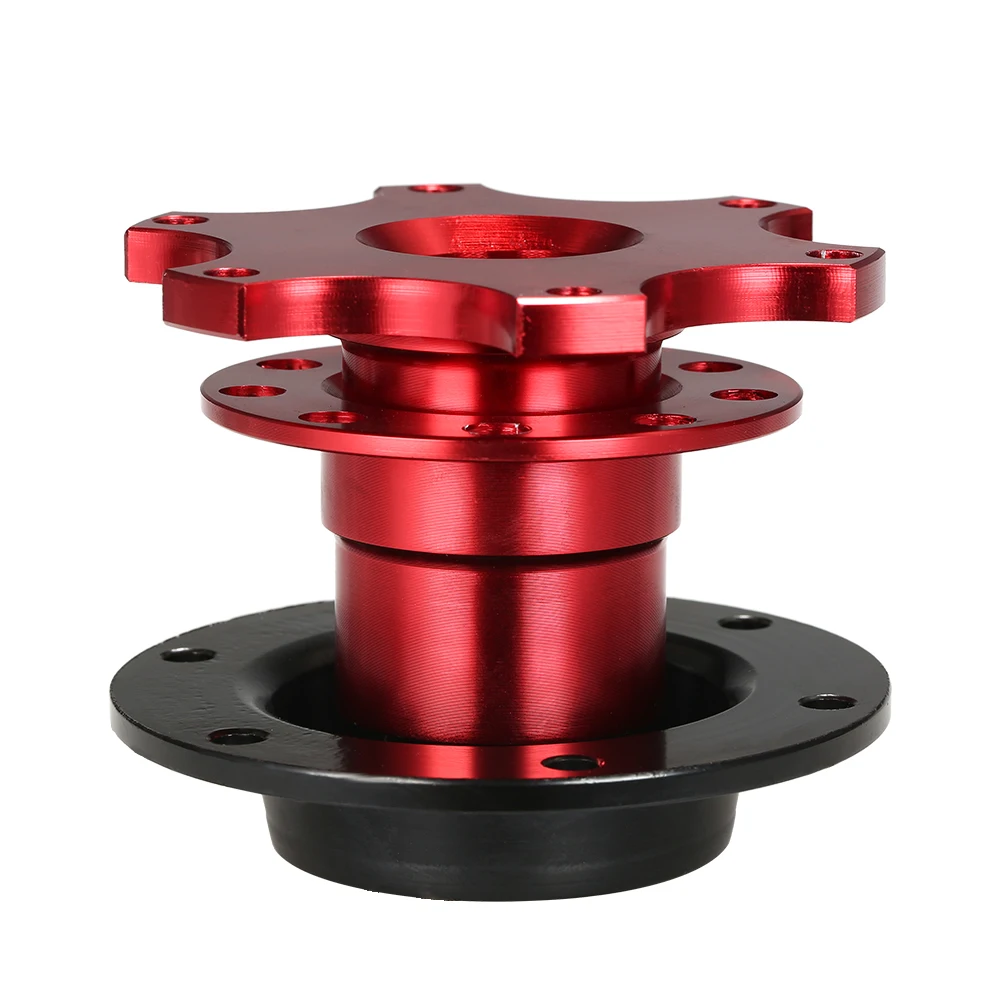 Универсальный Автомобильный руль Quick Release Red Hub Racing Adapter Snap Off Boss Kit