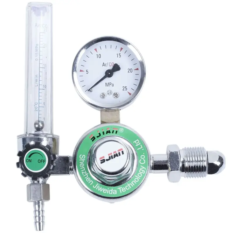 

Argon Co2 Mig Tig Flow Meter Welding Weld Regulator Gauge Welder Fits G5/8