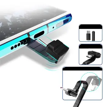 

Plextone GS1 Type-C Sound Card Virtual 7.1CH Lightweight Gaming Gear Type-C to 3.5mm Sound Card for PUBG