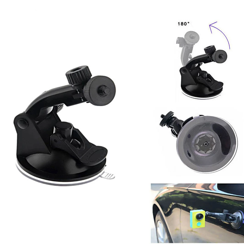 ¡Caliente! Go pro-Adaptador de taza de succión para coche, soporte de montaje de cristal para ventana, trípode, accesorios de cámara para GoPro HD Hero 3 2 1