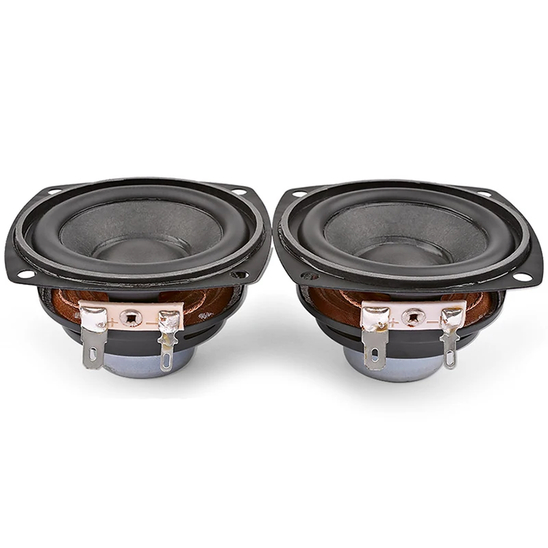2Pcs 2.5 Inch Portable Speakers 4Ohm 10W 66MM Full Range Audio Speaker Bass Multimedia Neodymium Magnet Loudspeaker 2Pcs 2.5 Inch Portable Speakers 4Ohm 10W 66MM Full Range Audio Speaker Bass Multimedia Neodymium Magnet Loudspeaker