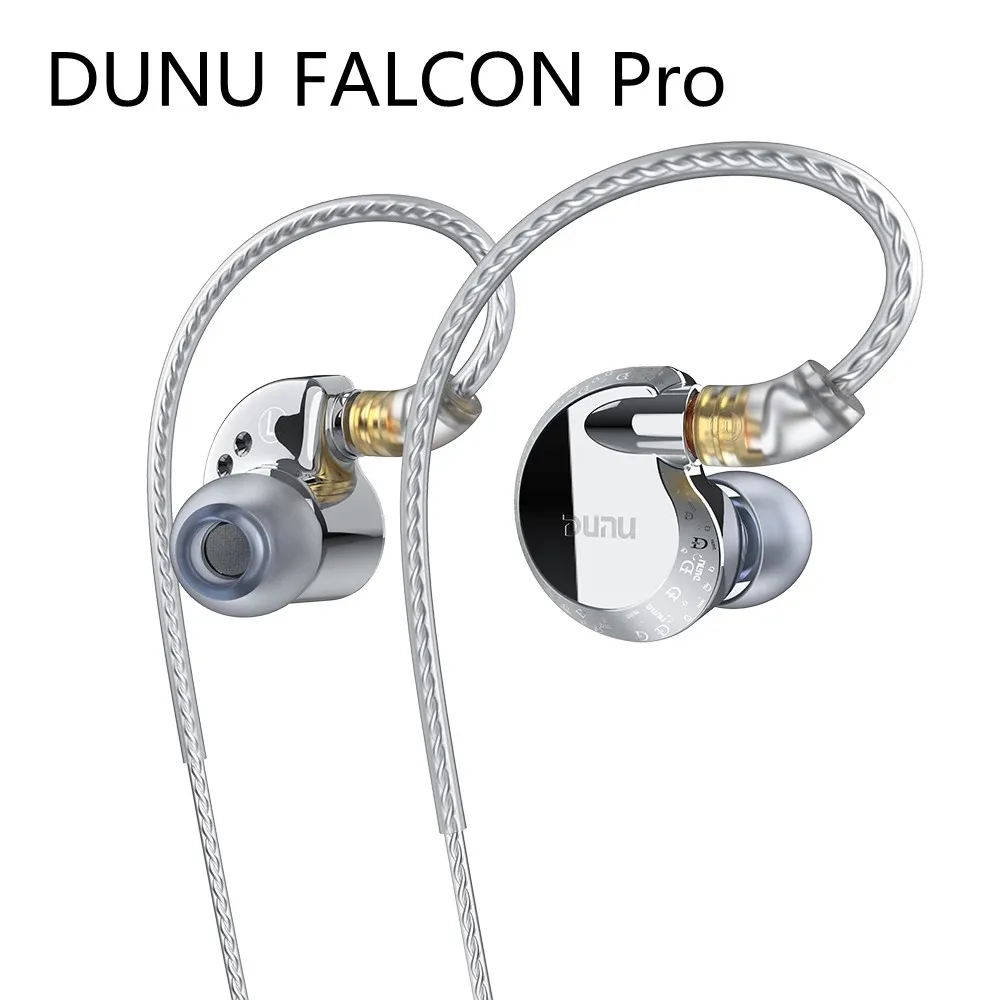 DUNU FALCON Pro 10 мм ECLIPSE Динамический драйвер наушники-вкладыши IEM наушники с MMCX 6N OCC