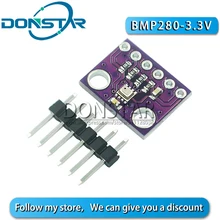 BME280-3.3 bme280 bmp280 com única agulha 1 * 6pin 3.3v módulo digital sensor de pressão barométrica temperatura para arduino