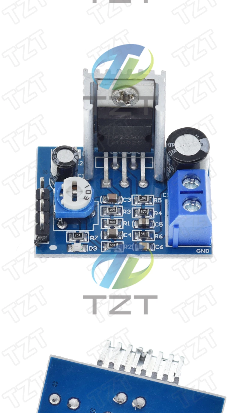 1/2/5 stücke TDA2030A Modul 6V 9V 12V Einzigen Netzteil Audio TDA2030 Verstärker DIY Digitale Platine – Detail 5
