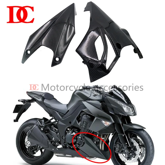 カワサキZ1000,2010,2011,2012,2013用カーボンファイバーエア 