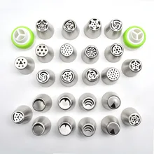 DIY Хлебопекарная техника стиль Россия 26 штук цветок наконечник для изготовления крем А насадки для украшения тортов кухонные инструменты