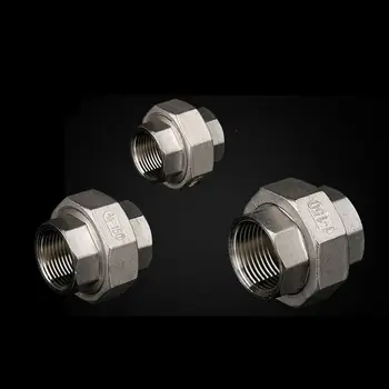 

1" Female BSP Internal Thread 304 Stainless Steel Live Joint Coupling Union Connector Tube Pipe Fitting