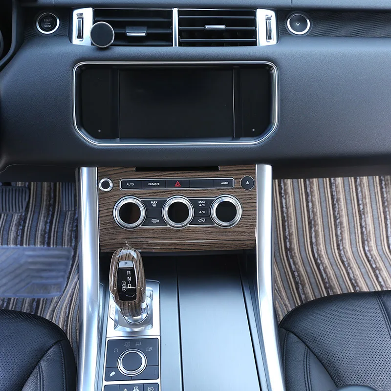 Sands-Wood-grain-Style-For-Land-rover-Range-Rover-Sport-RR-Sport-2014-2017-ABS-Plastic (2)