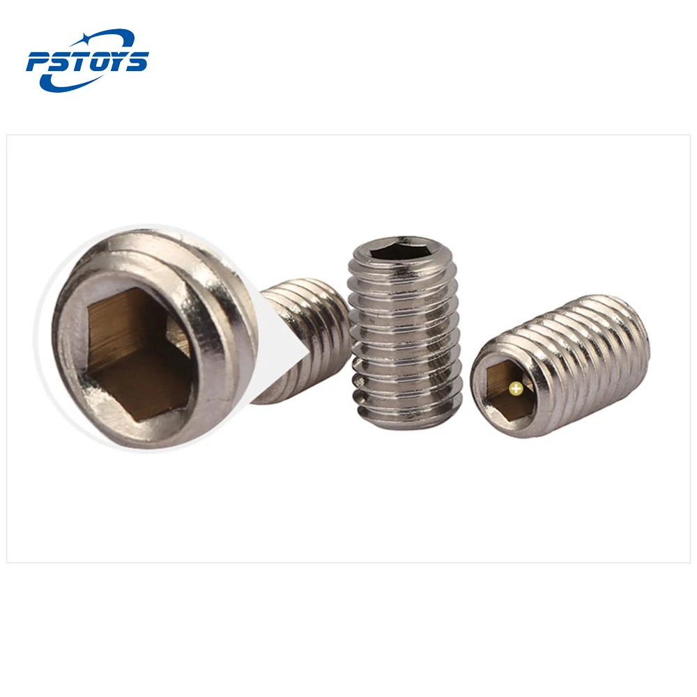 200 шт./компл. M2 M2.5 M3 M4 DIN913 304 нержавеющая сталь метрическая резьба Grub винт плоская