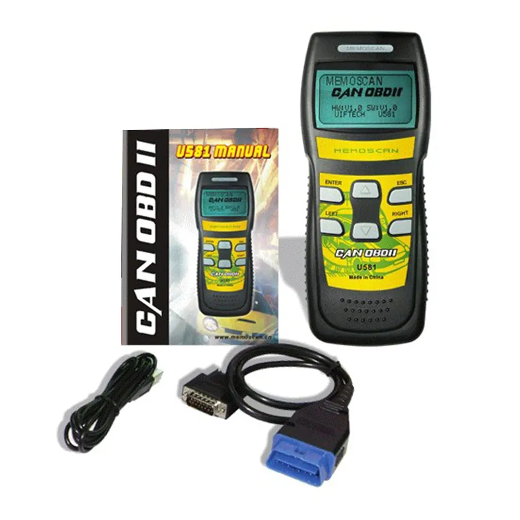#*Cheap 2018 U581 OBD2 OBDII Car Engine Automotive Fault Code Reader Diagnostic Scanner CAN BUS Scan LCD Display Car Diagnostic Tool