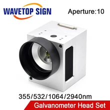 WaveTopSign 355nm 532nm 1064nm 2940nm Co2 гальванометр Входная диафрагма 10 мм цифровой сигнал использовать для лазерной маркировки машины