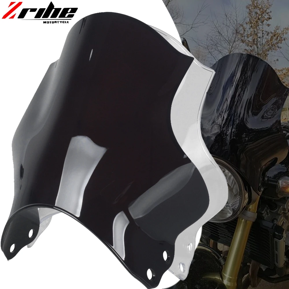 ZRIHE мотоцикла черный лобовое стекло для Honda Hornet CB400 CB600 CB750 CB900 CB919 CB250 CB 400 600 750 900 919