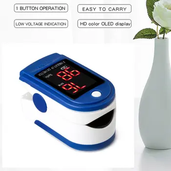 

Finger Pulse Fingertip Pulse Blood Oximeter Heart Rate Monitor Saturation Monitor Detector Health Care Tool