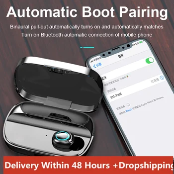 

Single One Wireless 3500mah Mini Headset Bluetooth Earphones Earbuds Stereo For Android And Ios Smartphones Dropshipping #2