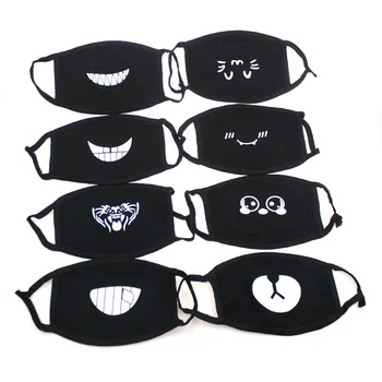 

Cartoon Lovely Cotton Masks Festive Party Respirator Keep Warm Cotton kawaii Mask Camouflage Anti Dust Mouth Muffle Respirato