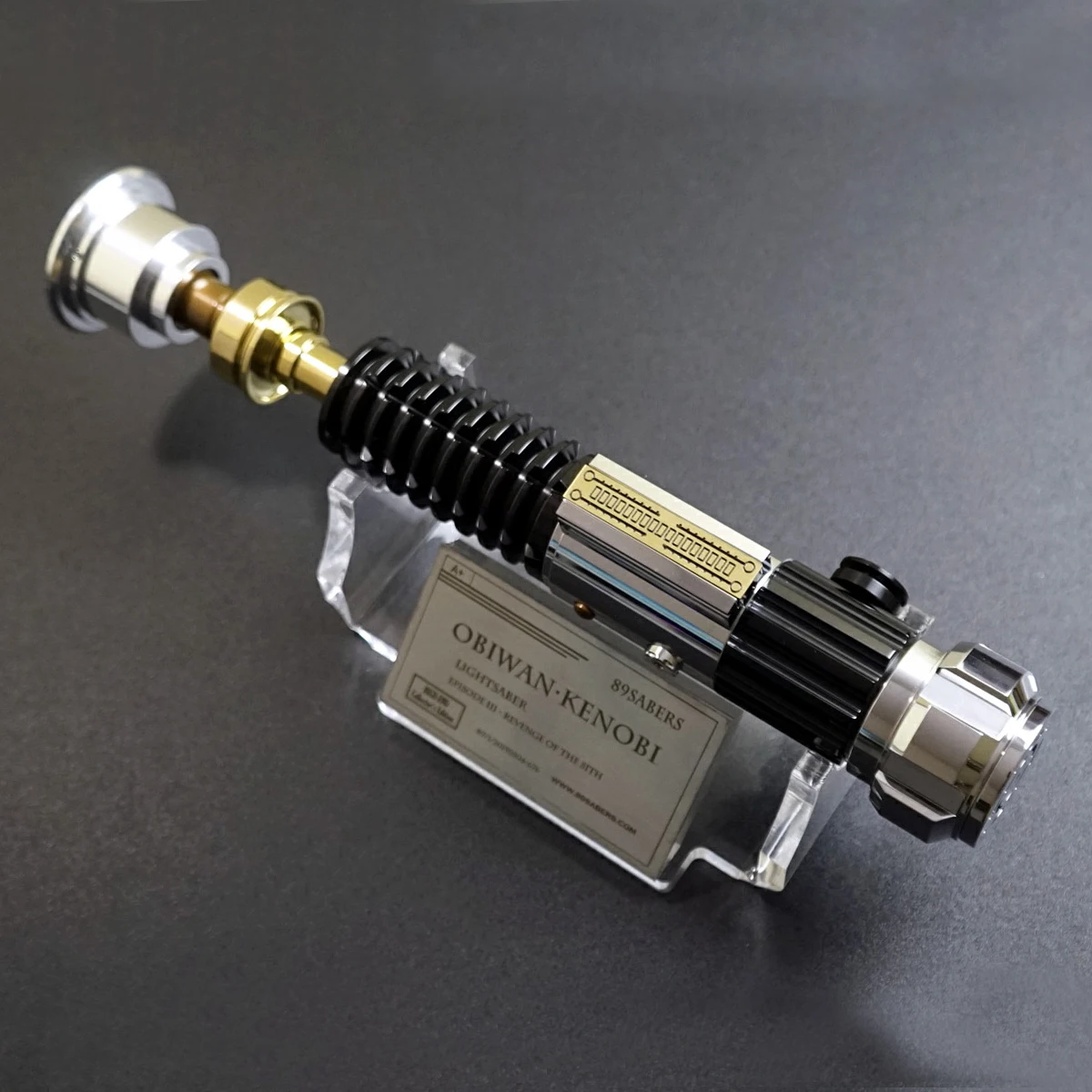 Obi Wan Kenobi Lightsaber Episode III 3D Model ubicaciondepersonas