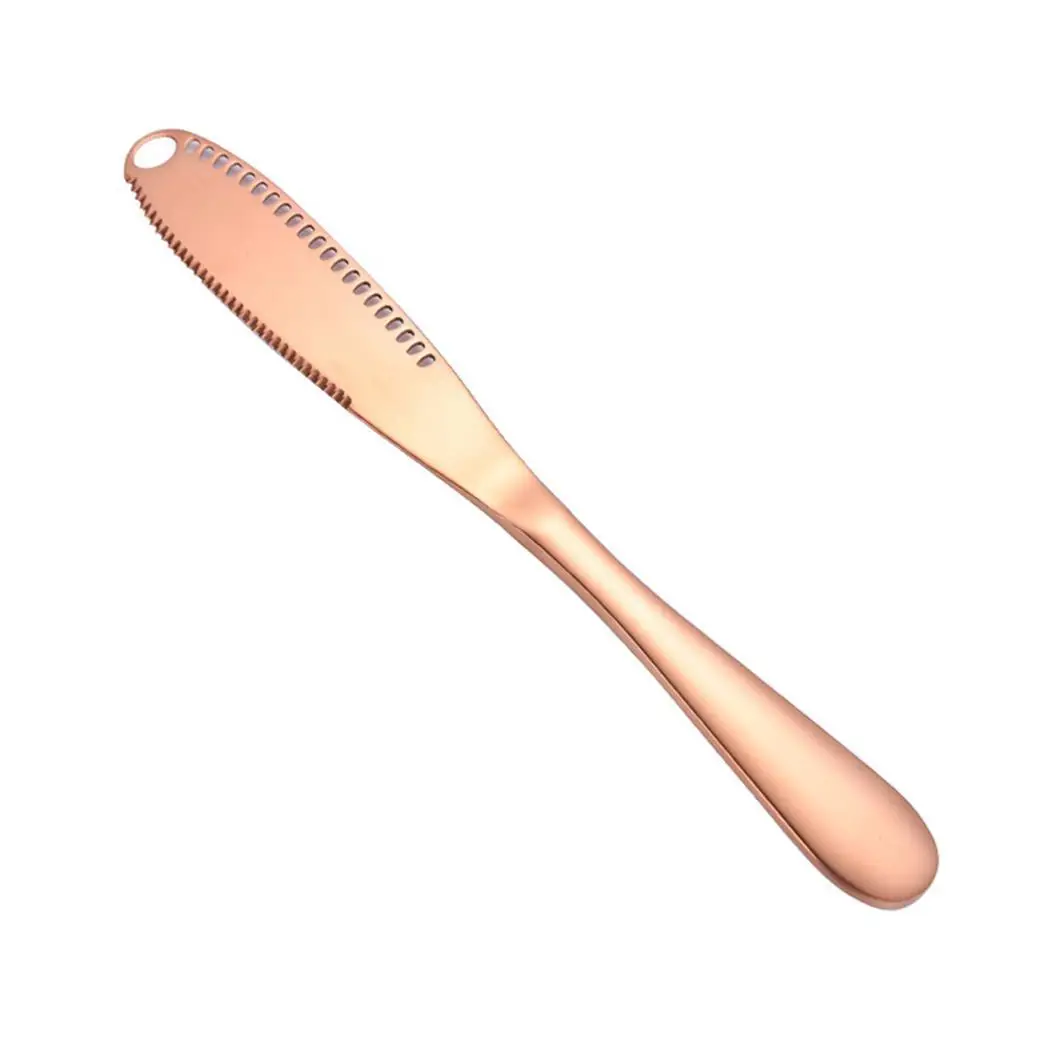 rose gold 7 цветов резак для сыра Волшебная из нержавеющей стали для масла разбрасыватель ножей и резак для сыра прочные инструменты для кухни, бара - Цвет: rose gold