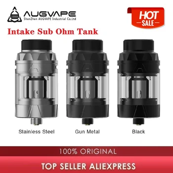 

Original AUGVAPE Intake Sub Ohm Tank for AUGVAPE VX217 Kit 510 Thread 3.5ml Atomizer with 0.15ohm Coil E-cig Vape Tank Vs Zeus X