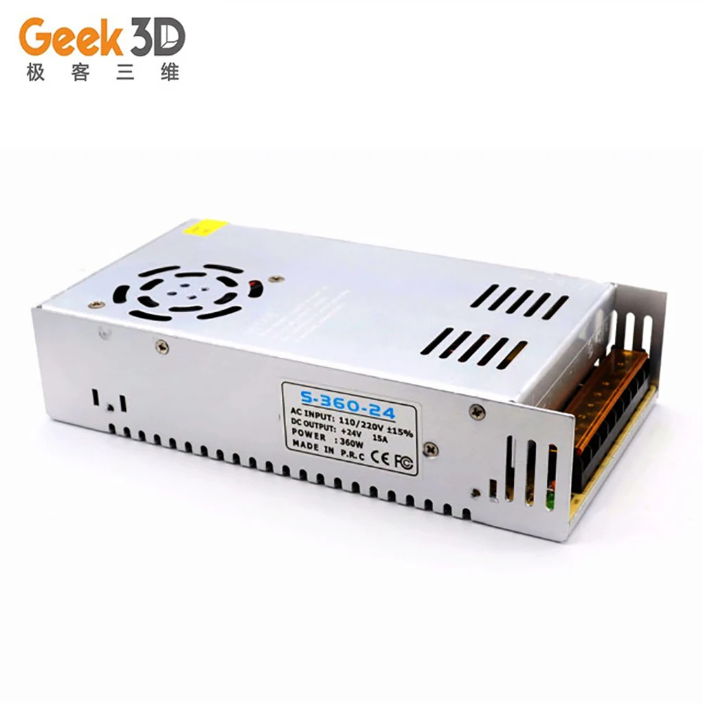 Импульсный источник питания AC/DC 12V 30A S 360 12 360W и 24V 15A с CE RHS аутентификацией для