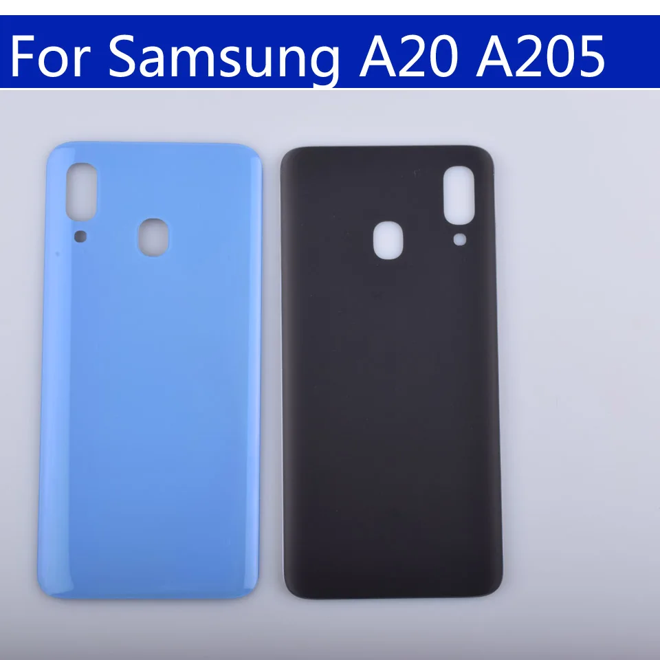 A20 для samsung Galaxy A20 A205 A205F SM-A205F SM-A205F \ DS корпус крышка батареи задняя крышка чехол Задняя Дверь Корпус Корпуса