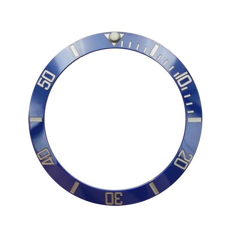 38 мм высококачественный керамический ободок вставки для 40 мм дайверов мужские часы заменить аксессуары [Черный; синий; Зеленый]