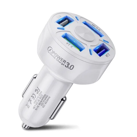 Charger Quick Charge QC 3.0 4.0 USB Charger 4 Ports Fast Charger Mobile Phone Charger for Samsung Xiaomi iPhone USB Adapter