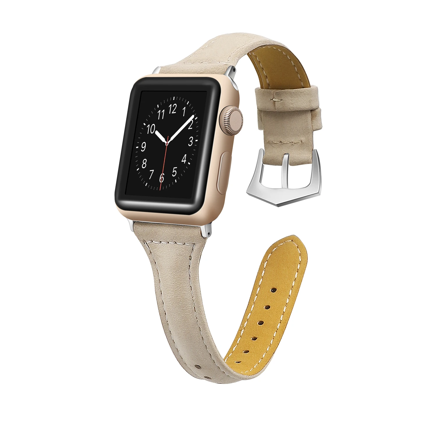 Joyozy кожаный ремешок для apple watch, ремешок 38 мм/40 мм/42 мм/44 мм сменный ремешок черный спортивный ремешок для наручных часов для apple watch 4/3/2/1