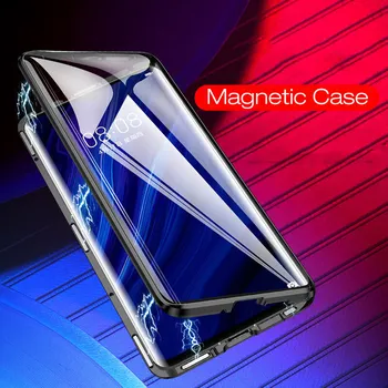 

Magnetic Adsorption Flip Phone Case For Samsung Galaxy S20 Ultra A51 A71 A30s A50 S20 Plus Hard Back Cover Samsun S 20 Shell Bag