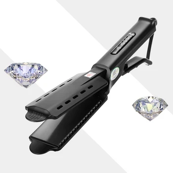 

Hair Straightener Straightening Irons Fast Warm-up Tourmaline Steam Ceramic Vapour Release Heating Plate Hair Styling Tool