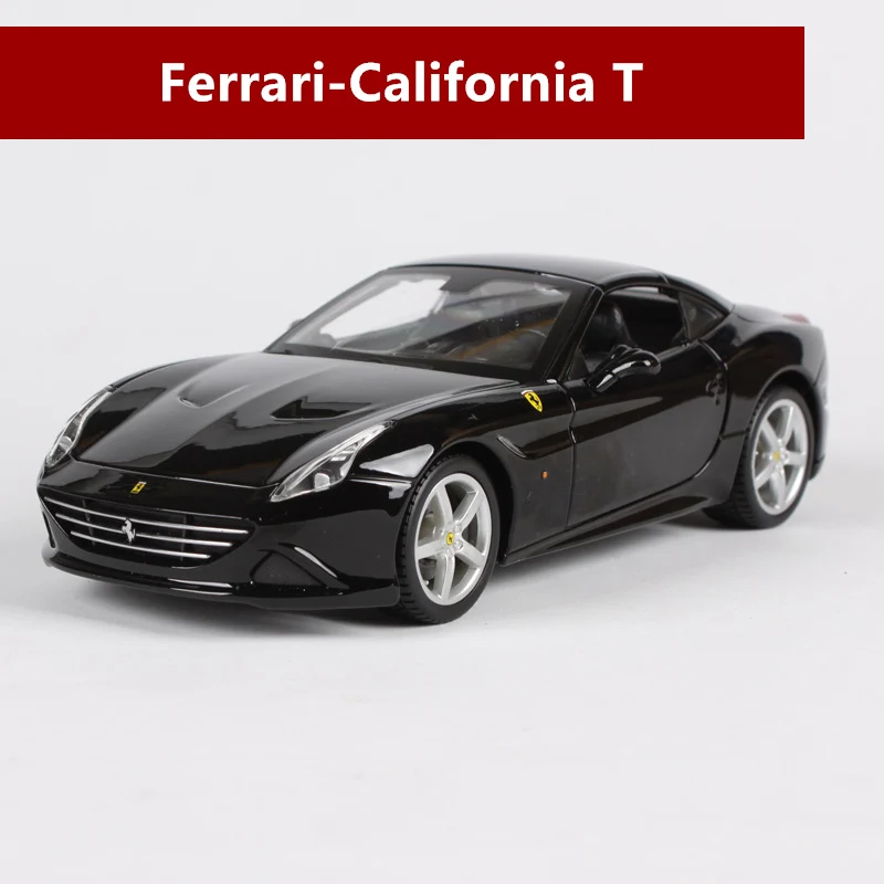 Bburago 1:24 Ferrari 488pista модель автомобиля литье под давлением Металлическая Модель Детская игрушка бойфренд подарок имитация сплава автомобиль коллекция - Цвет: California