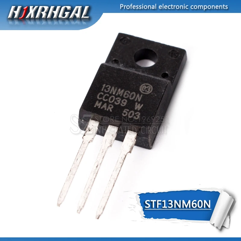 1 шт. STF13NM60N TO-220F 13NM60N TO220F 13NM60 MOSFET | Электронные компоненты и принадлежности
