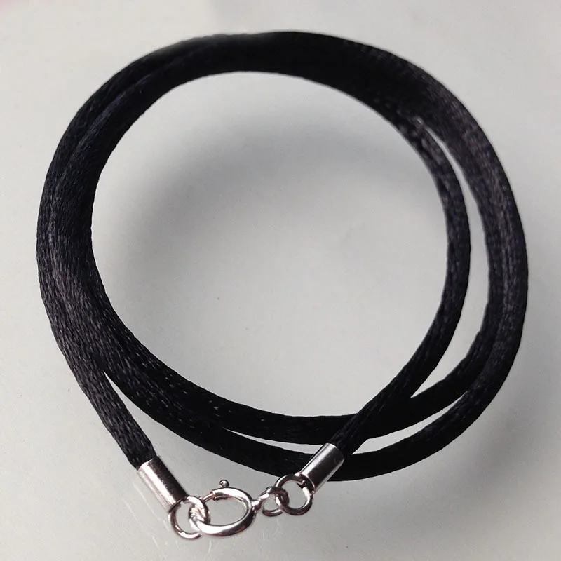 1mm 1.5mm 2mm 진짜 코 튼 코드 라운드 로프 문자열 DIY 목걸이 쥬얼리 결과 만들기 걸쇠 쥬얼리 로프 문자열