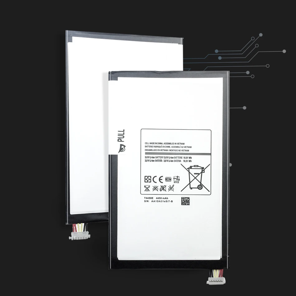 Планшет Батарея T4450E для Samsung Galaxy Tab 3 8,0 SM T310 T311 4450 мА-ч