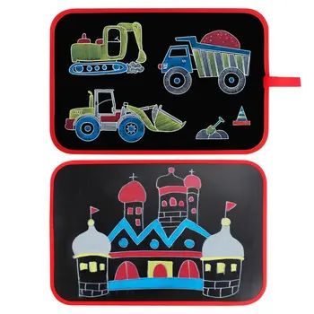 

Portable Soft Chalk Board Drawing Book Coloring Book DIY Blackboard Painting R7RB