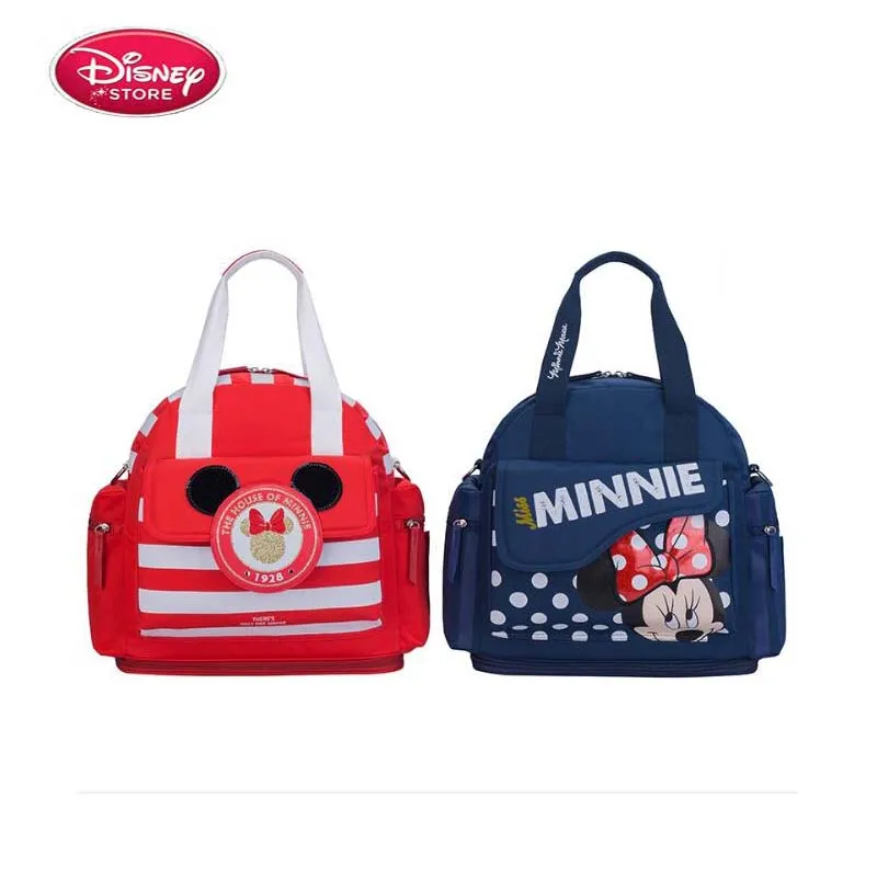 

Disney New Fashion Shoulder Mummy Bag Large Capacity Maternal And Child Package Portable Pregnant Women Bag Diaper Bag Baby Bag