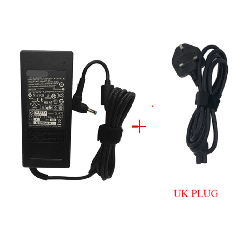Alimentatore Per Portatile 19V 4.74A 90W, Spina 5.5x1.7mm, Compatibile Con Acer Aspire, Travelmate, Extensa