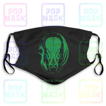 

Dust Mask with Filter Cthulhu Viii Wars Horror Arkham H. P. Miskatonic Lovecraft Dunwich Washable Reusable Mask