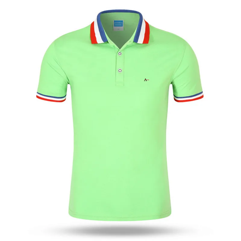 Новая брендовая футболка-поло для мужчин, Camisa Polo Masculina De Marca Sergio k, Хлопковая мужская рубашка-поло, Masculina De Marca Ser - Цвет: PC1-2-8-GUOLV(4)