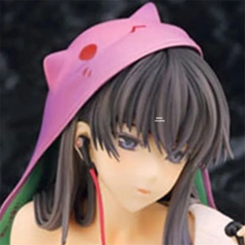 

6" Anime Sexy Figures The Cat Girl Pajamas Ver Sitting Posture Feature Simulation Art Craft PVC Action Figure Toy BOX 15CM V192