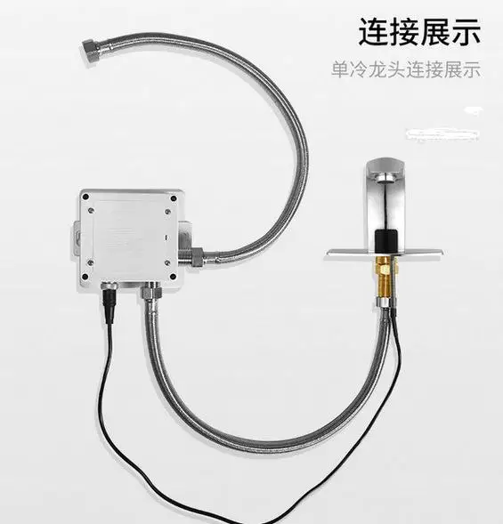 Автоматический Инфракрасный кран для раковины Бесконтактный датчик холодной