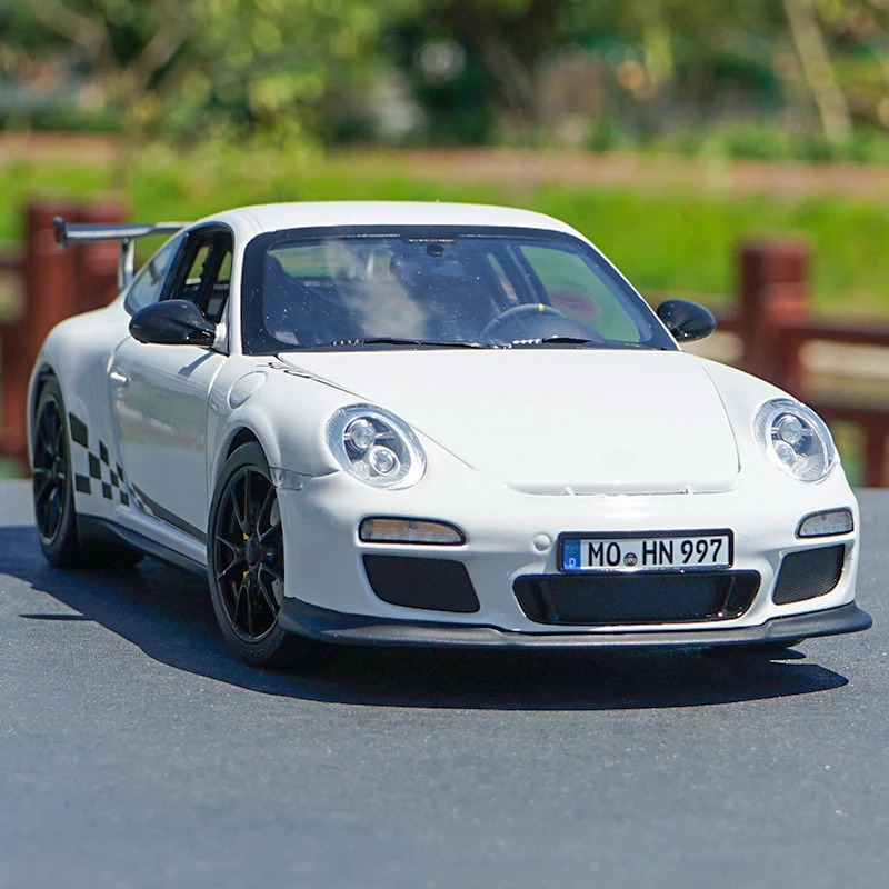 1:18 911 GT3 RS 2010 модель спортивного автомобиля с литьем под давлением в новой коробке
