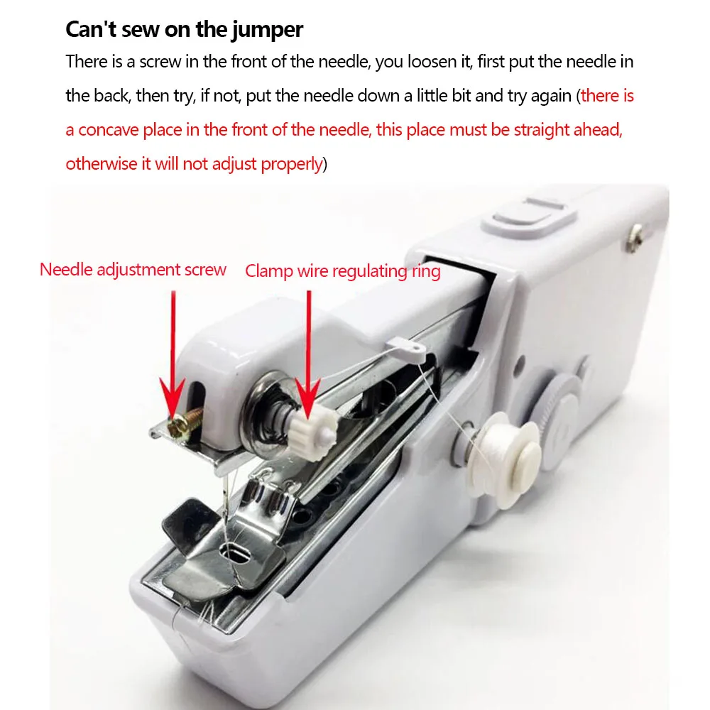 mini máquina de costura elétrica sem máquinas de ponto linha
