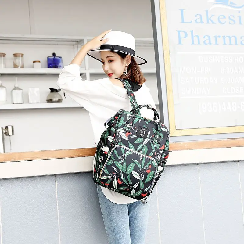 

Large Capacity Multifunction Oxford Baby Durable Backpack Diapers Waterproof Nappy Bags OL6