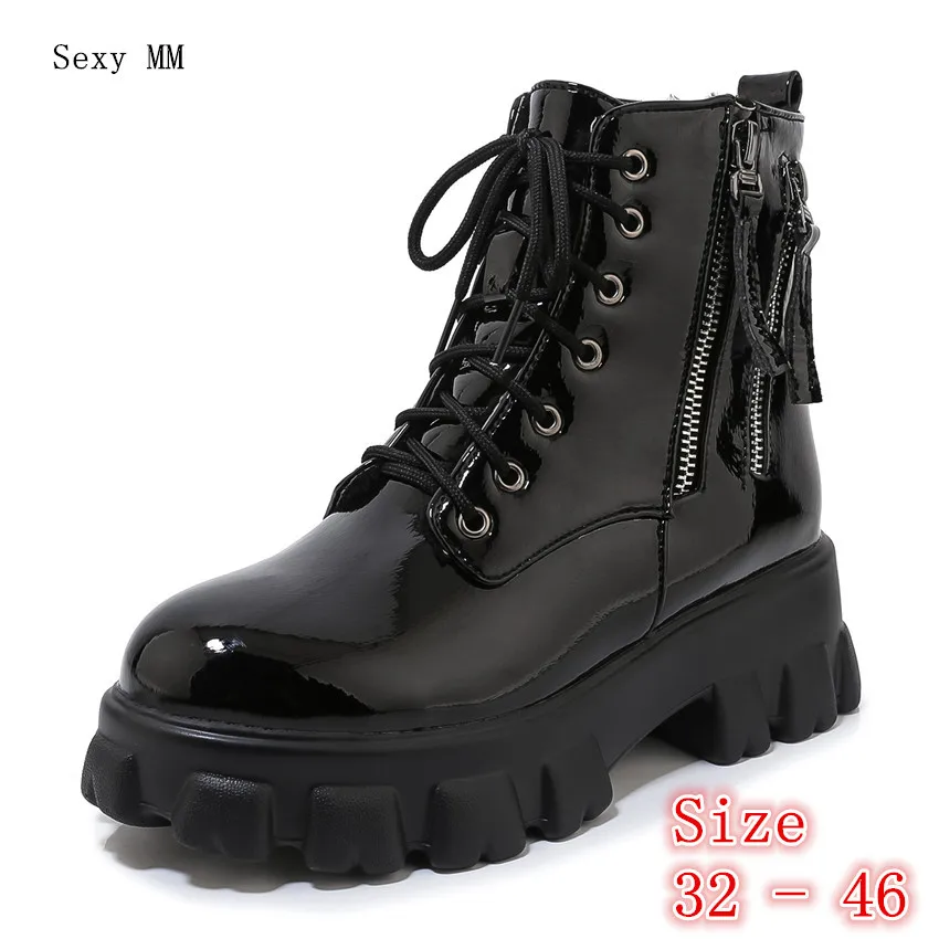 Primavera Otoño Invierno zapatos planos zapatos de mujer nieve tobillo botas de mujer botas de talla grande 32 33 - 40 41 42 43 44 45 46 botas
