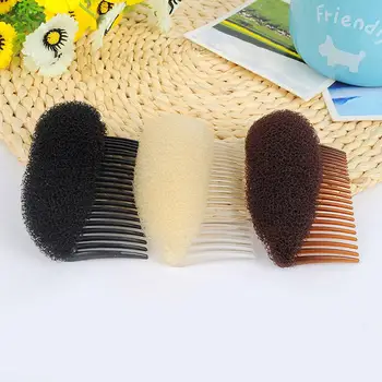 

DIY Sponge Heightening Fluffy Hair Pad Princess Hairstyling Clip Comb Bun Maker Styling Tools Fashion Hair Accessories