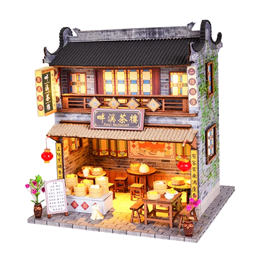 miniature japanese tea house